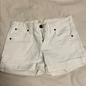J. Crew White shorts - Size 00